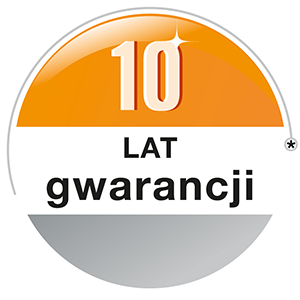 10 LAT gwarancji